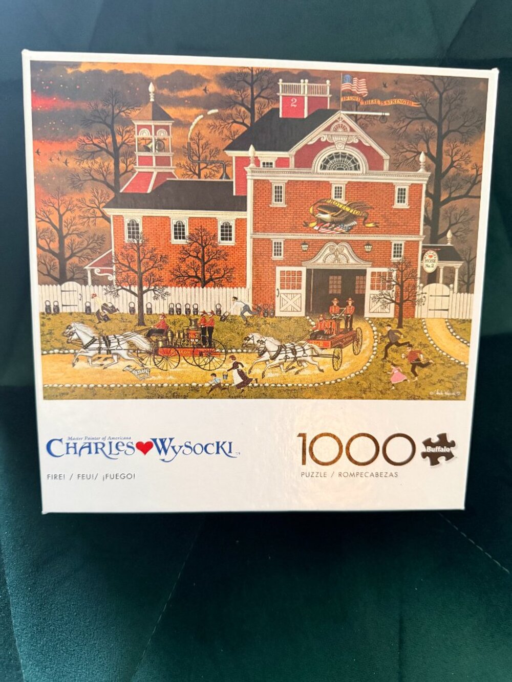 Buffalo Games - Charles Wysocki - Fire! - 1000 Piece Puzzle